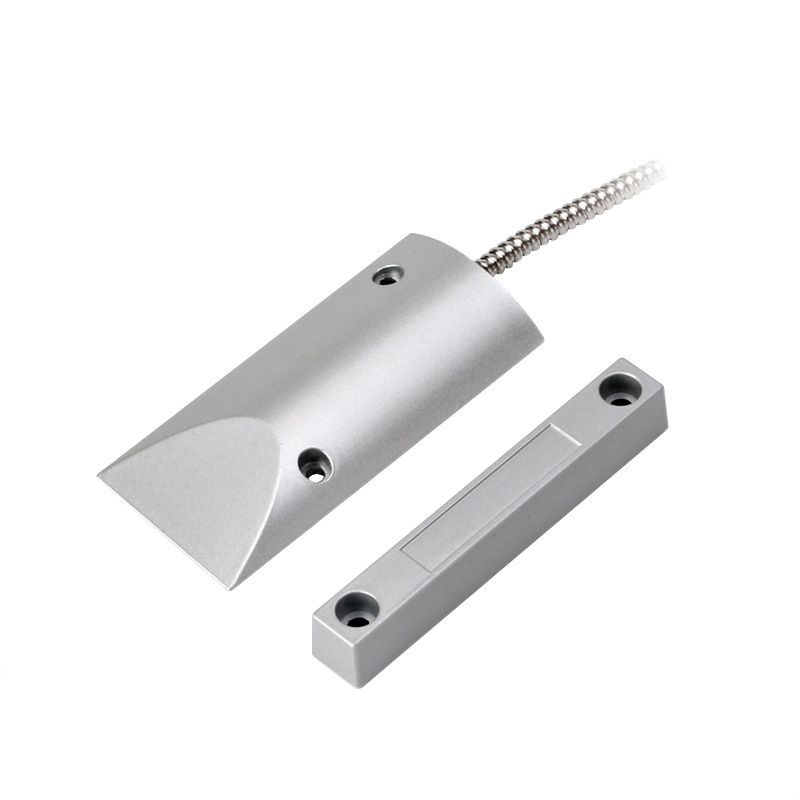 报警器oc55门磁开关有线铁门门窗常开常闭卷闭卷门磁报警器