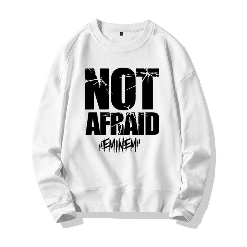 埃米纳eminem硬核说唱周边印花潮牌圆领春秋长袖卫衣