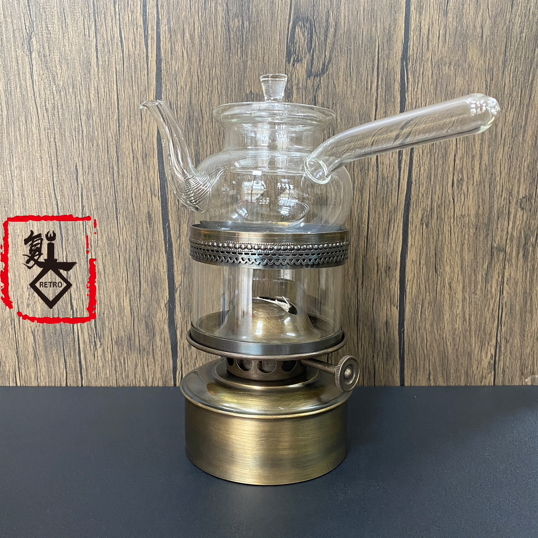 精品空气气灯复古小茶中式煤油灯便携茶炉功夫茶功夫茶具