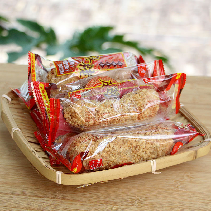 福建安溪龙门闽南特产小吃麻枣麻粩传统糕点