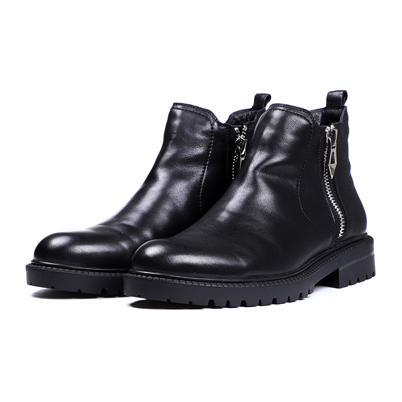 sheridan喜来登2019新款靴子真皮男靴务正时装靴