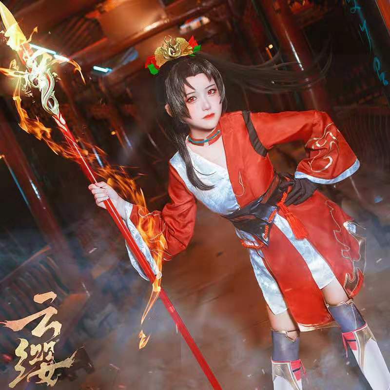 cos王者荣耀耀云燎原之心游戏动漫cospaly国潮cosplay女装