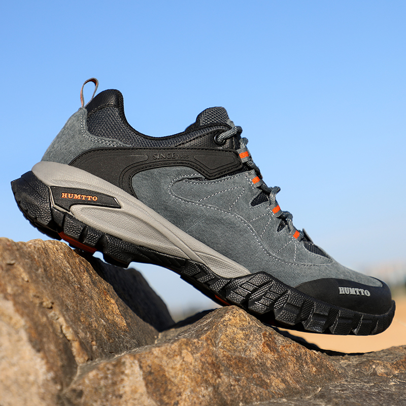 悍途户外登山鞋男防水防滑 耐磨轻便户外休闲鞋 越野旅游徒步鞋女