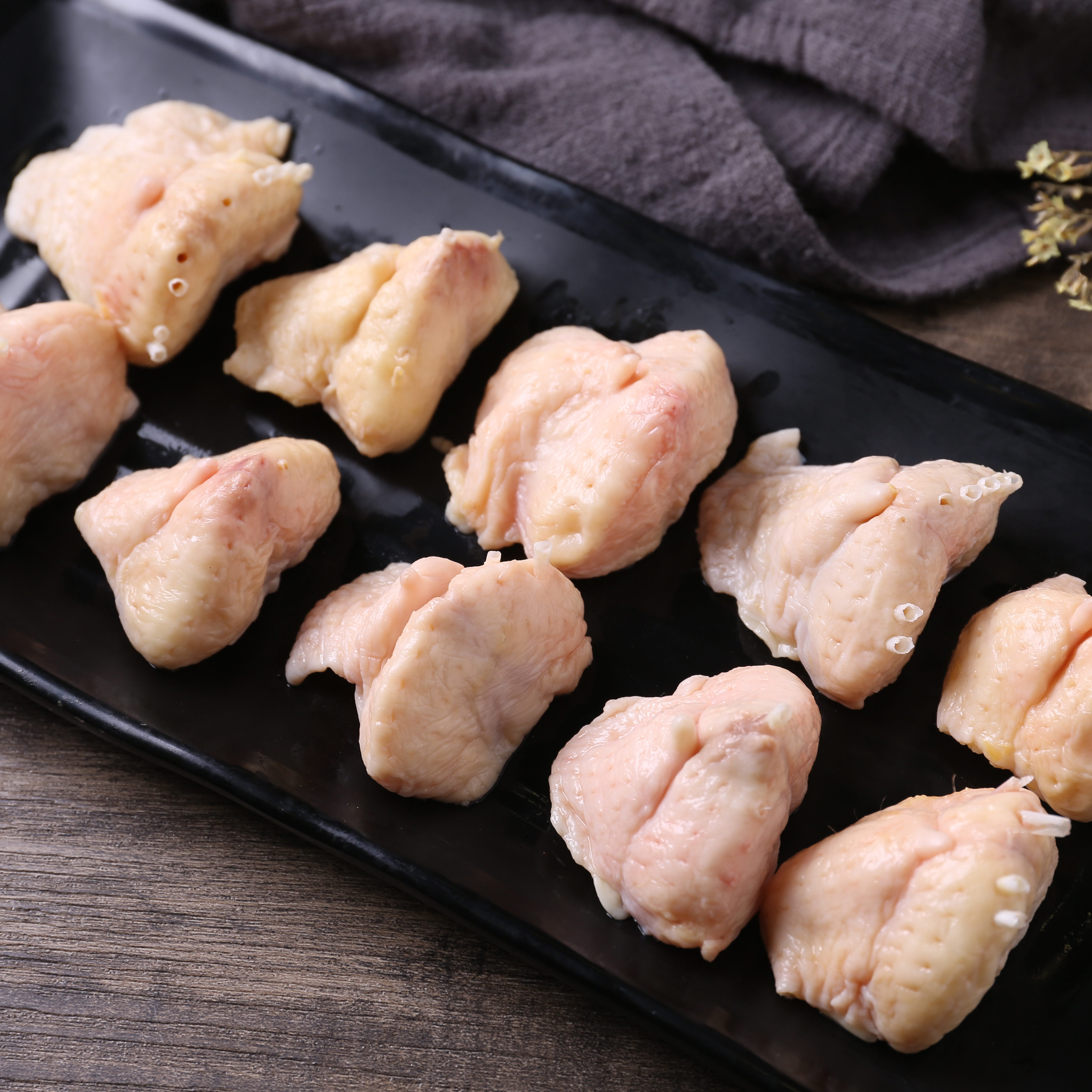 新鲜鸡屁股4斤2000g鸡屁股包邮六和鸡尾巴鸡凤尾鸡翘尖鸡尾巴