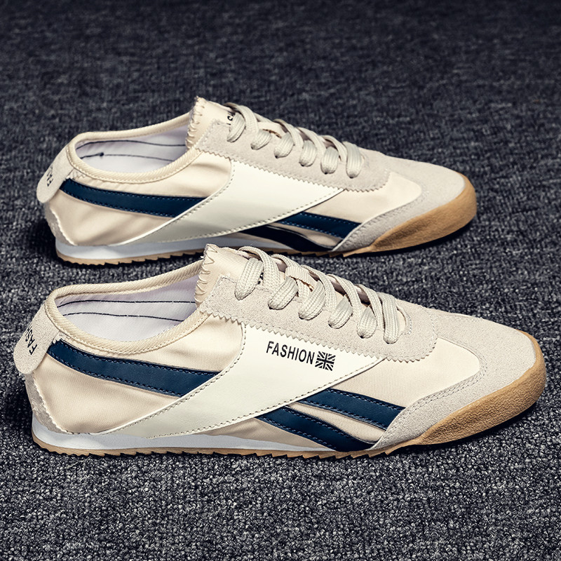 夏季透气薄款2022年新款男士运动鞋潮鞋白鞋休闲帆布阿甘劳保布鞋