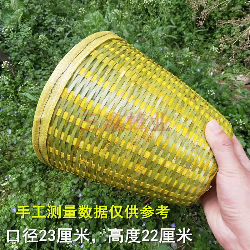 竹制收蜂笼招野蜂笼诱蜂笼竹子手工编制野外捕蜂笼抓蜜蜂工具包邮