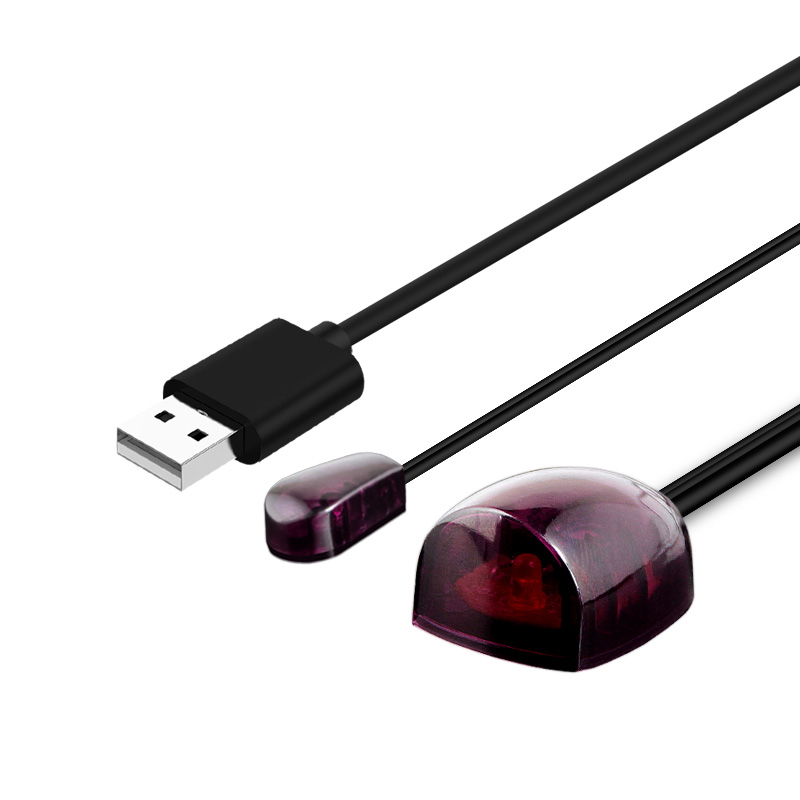 机顶盒通用ir红外线转发器家用酒店usb电视遥控连接线