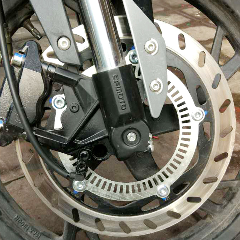 适用春风nk150250600摩托车改装abs防抱死系统50升级改装套件