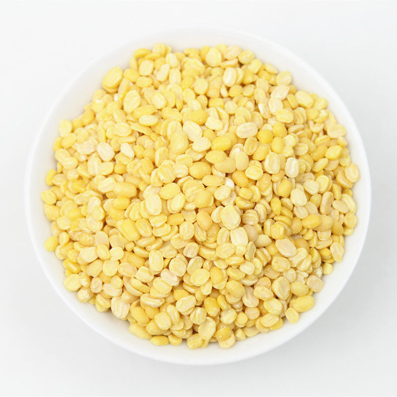 绿豆豆瓣农家去皮脱皮250克无皮脱壳烘焙原料绿豆