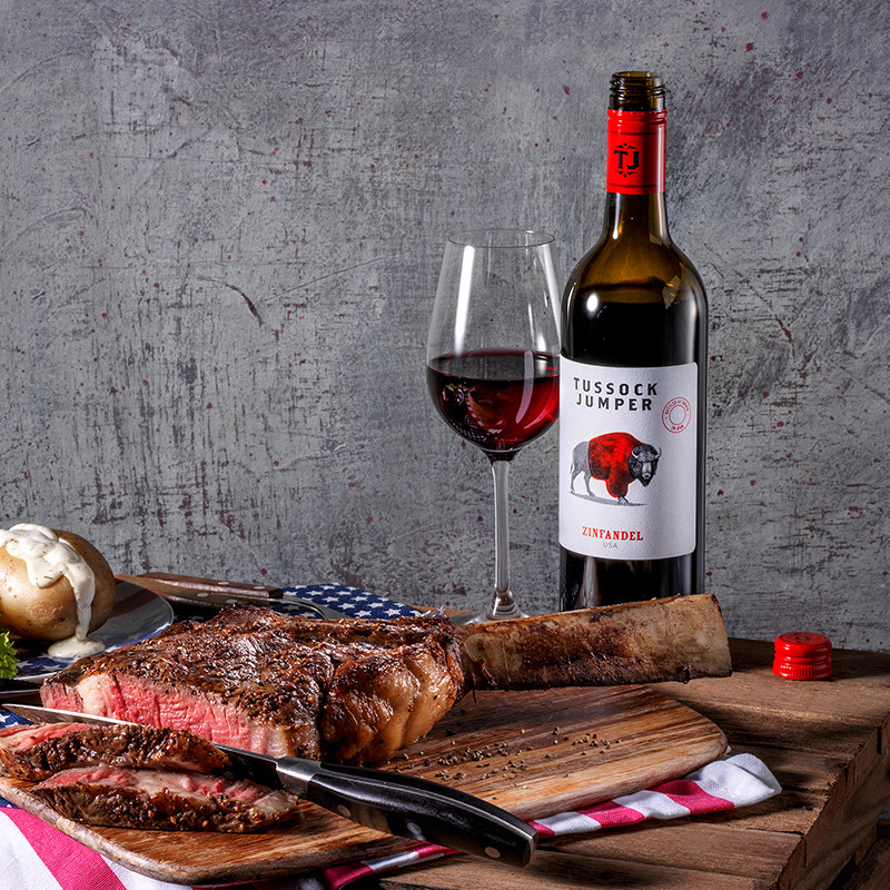 齐饮美国原瓶红酒红衣乐园zinfandel粉黛增芳德干干红静态葡萄酒