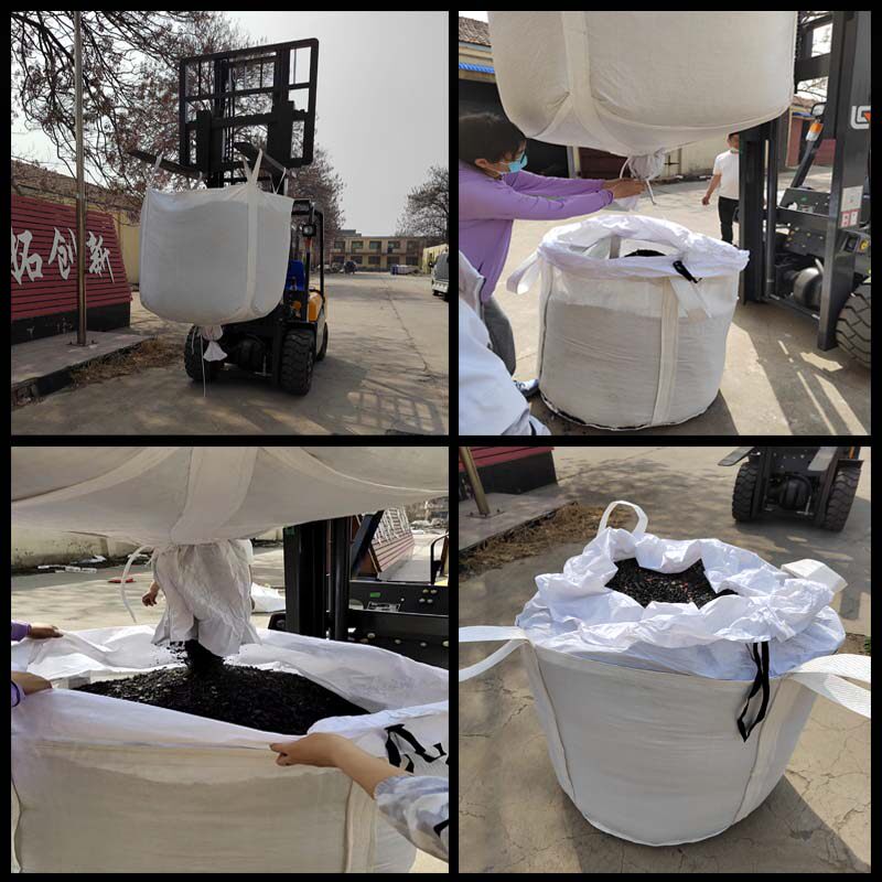 全新吨袋1吨2吨包上封口布下料口卸料包袋吨包袋