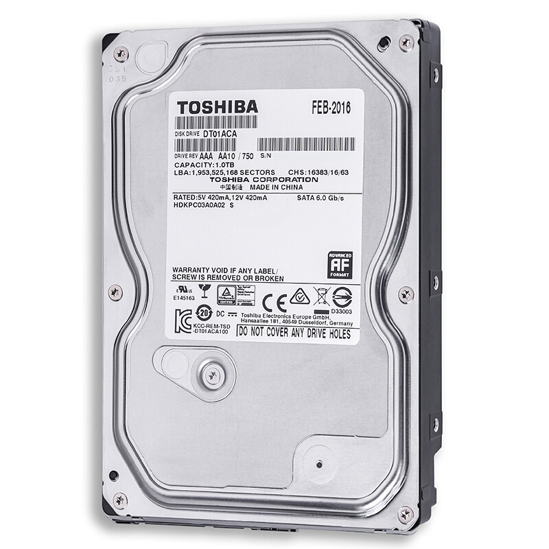 机sata3台式dt01aca1001tb7200转32m东芝机械硬盘toshiba