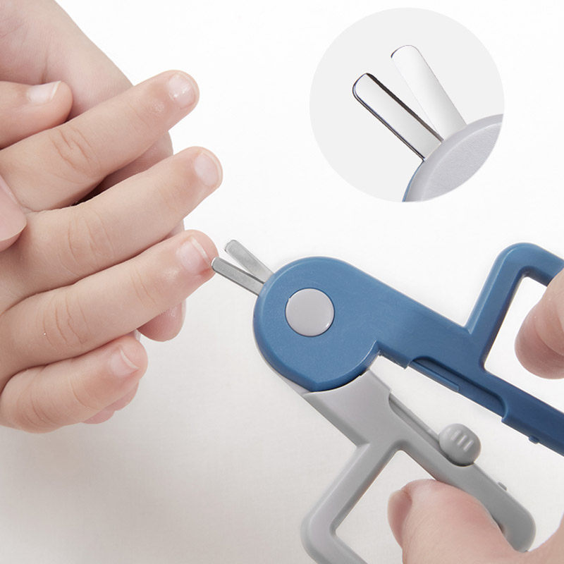 十月结晶婴儿指甲剪防夹安全儿童指甲钳套装新生儿指甲刀宝宝剪刀