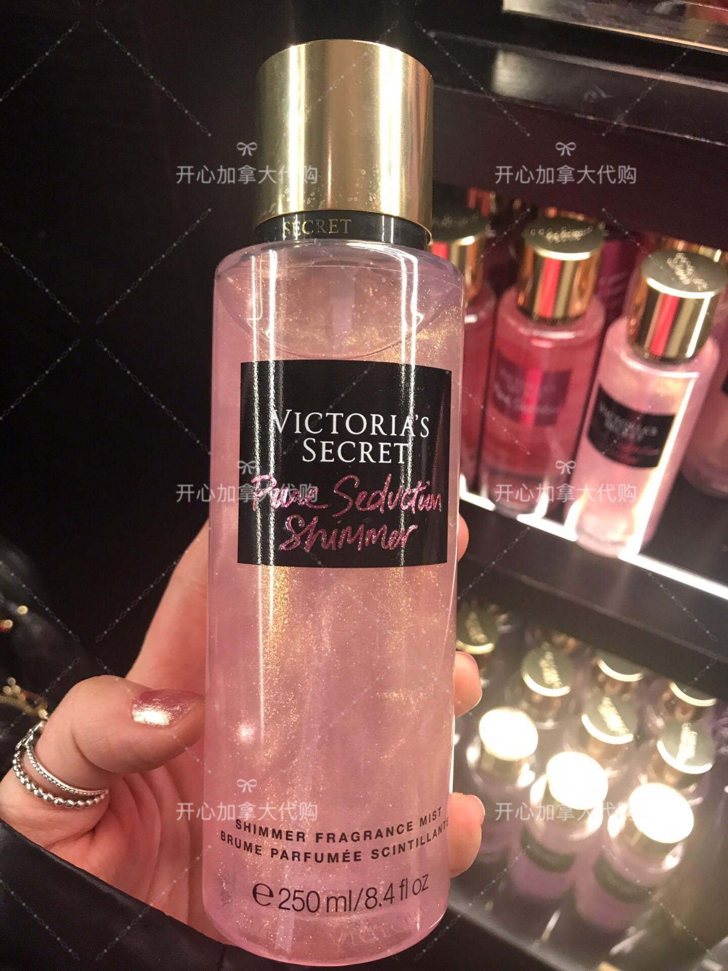 代购维多利亚的秘密香水水香喷雾正装毫升维秘丝绒花瓣香水