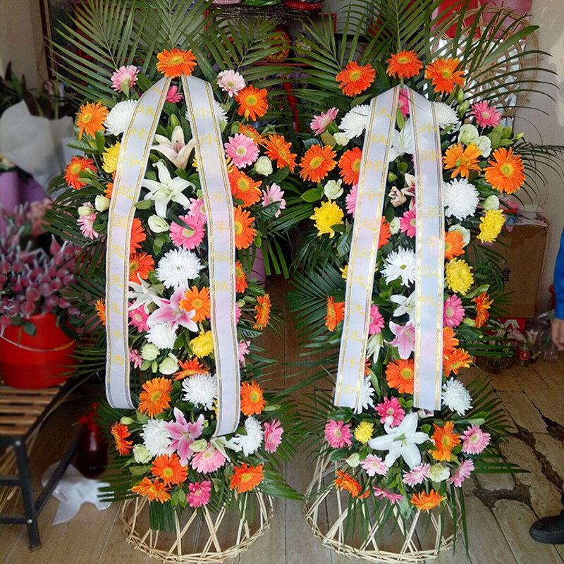 北京用品同城祭奠白祭奠葬礼扫墓祭祀丧事花篮追悼