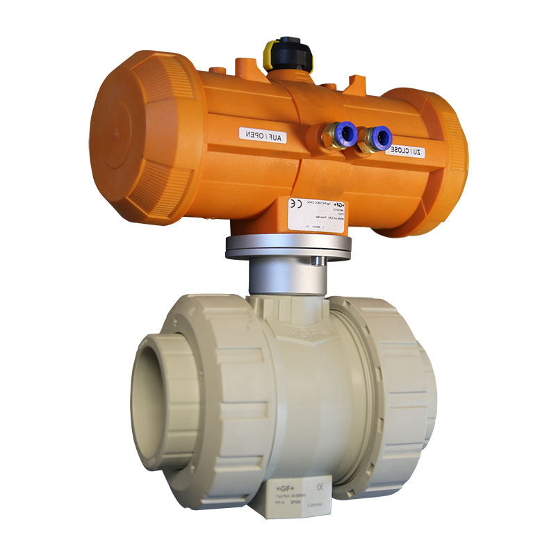 gfpph阀体工业自动阀门pph231气动球阀单动承插其他阀门