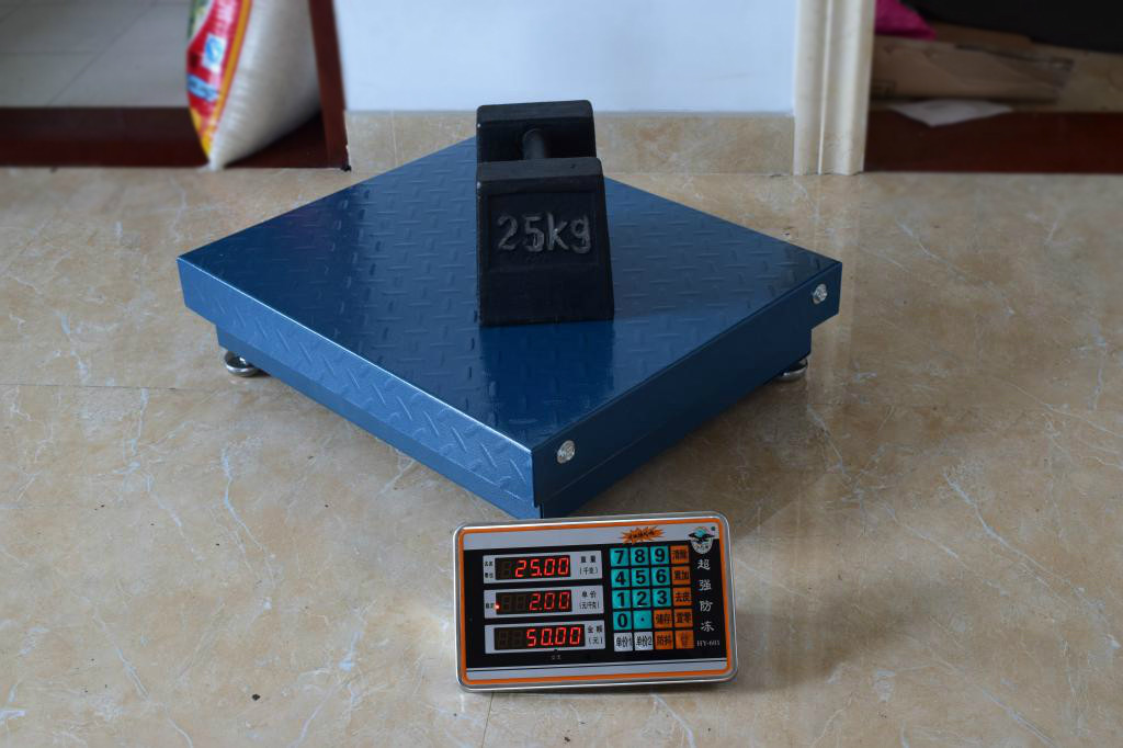 物流快递600kg电子称秤无线电子磅称秤蓝牙500公斤手提便携地磅