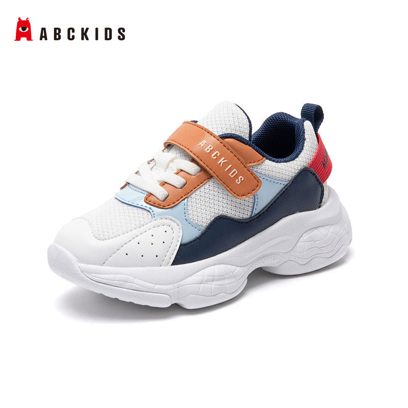 童鞋abckids男童2020新款春季透气网鞋儿童网红运动鞋