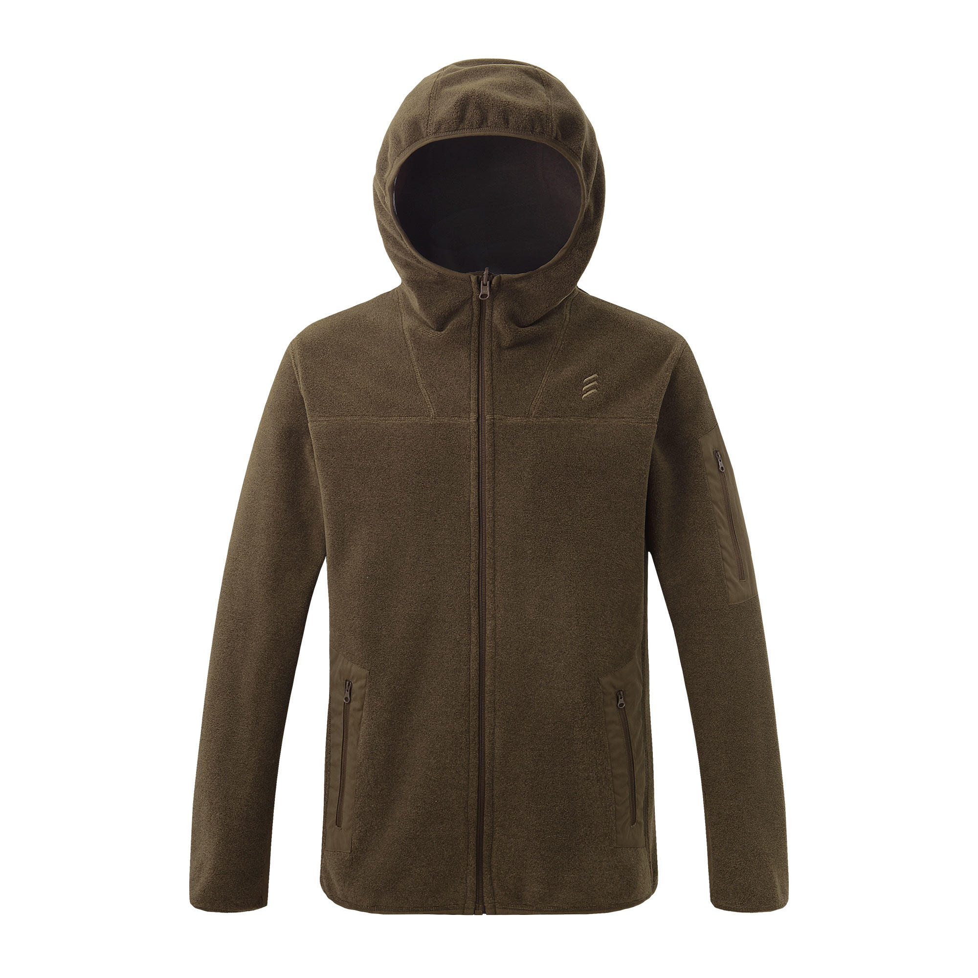 鹰爪行动抓绒衣男秋冬加厚双面绒摇粒绒连帽战术卫衣户外保暖外套