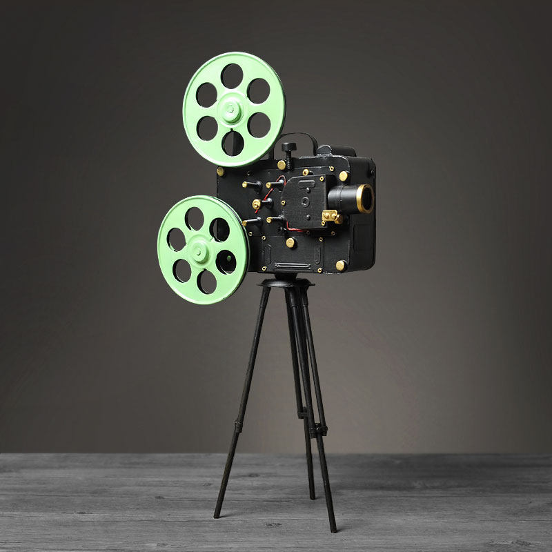 【欧璟美】复古怀旧放映机模型摆件 橱窗陈列摄影道具