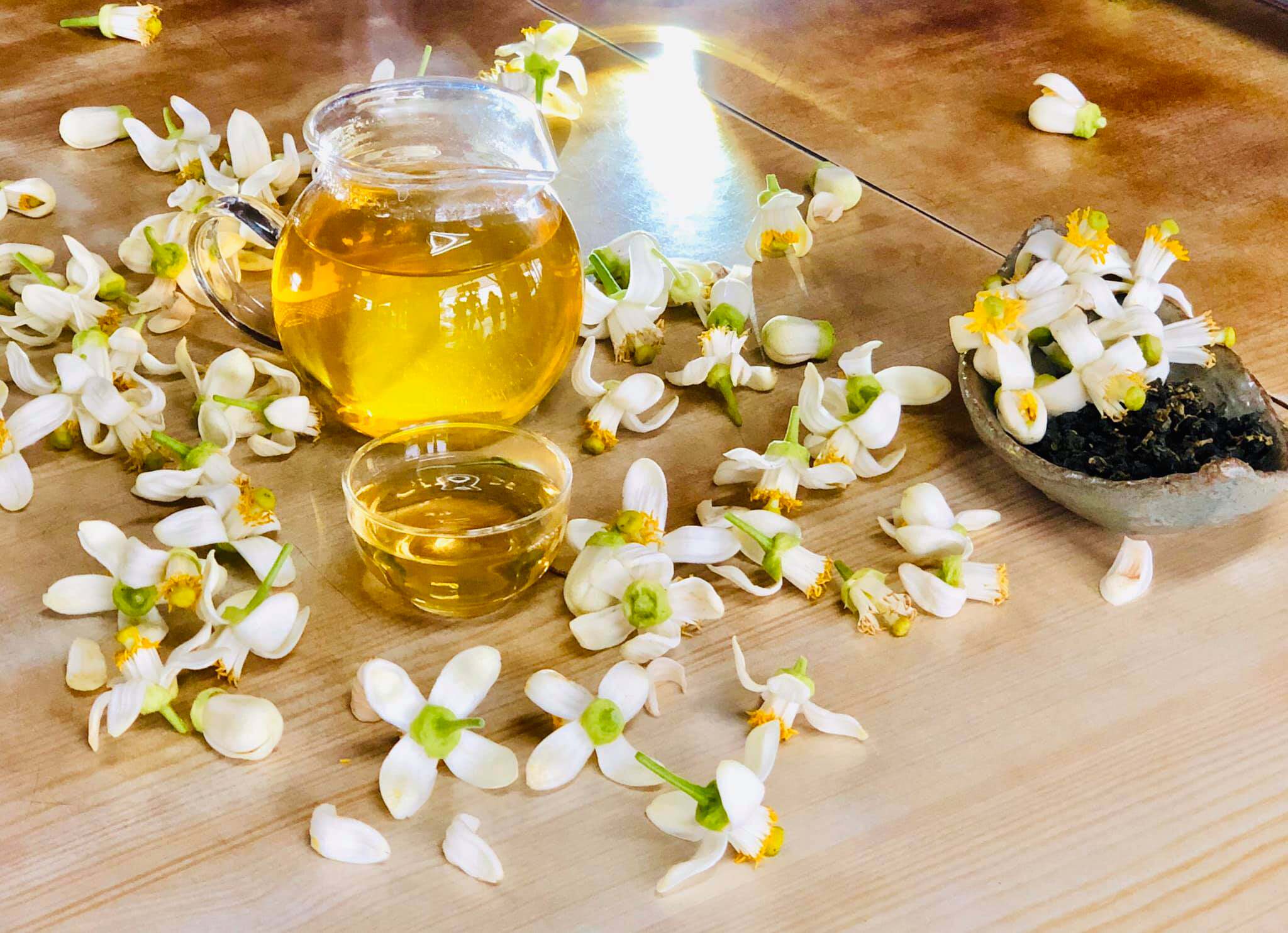 乌龙茶柚子台湾手作窨制柚花高山清香季节限定台湾高山茶