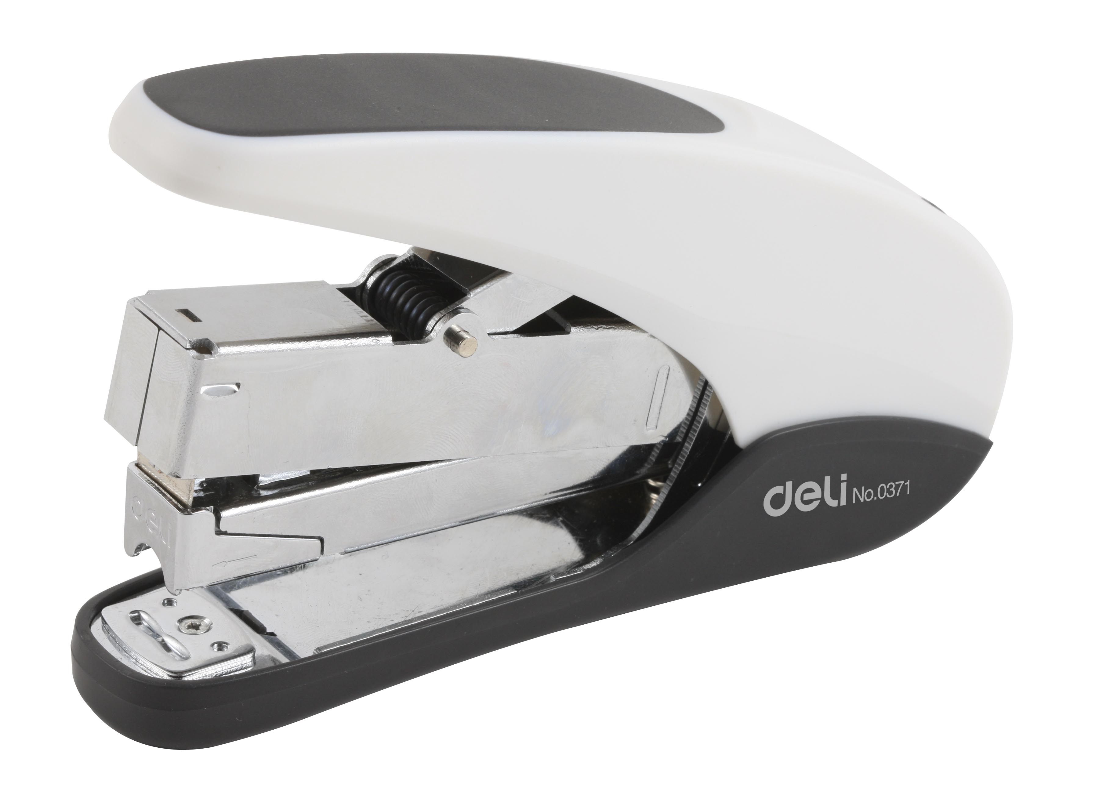 得力deli0371双功能型订书机轻力装订机通用用带起钉订书机