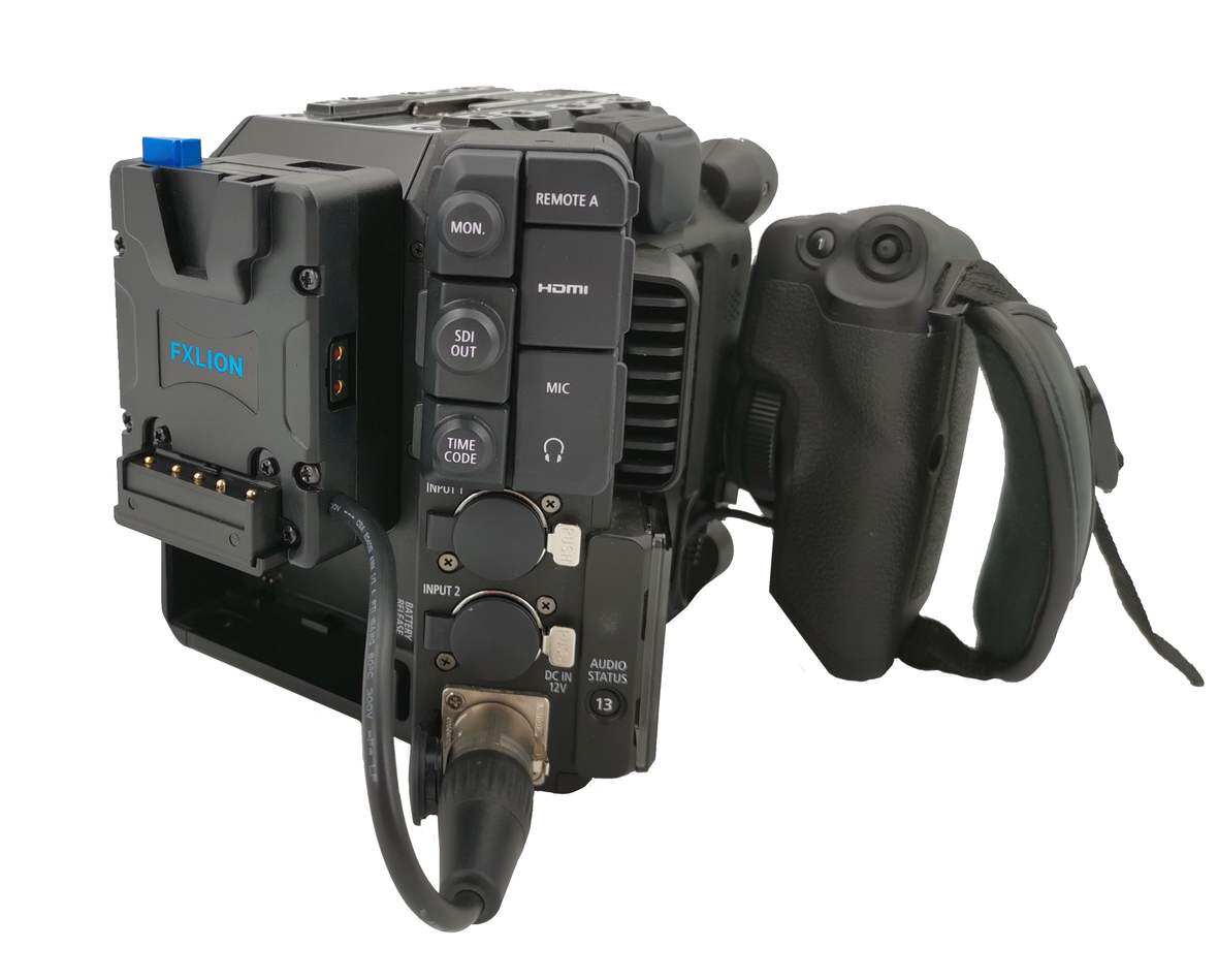 方向华信nanocao1 佳能eos c300 mark iii c500 mark ii供电系统