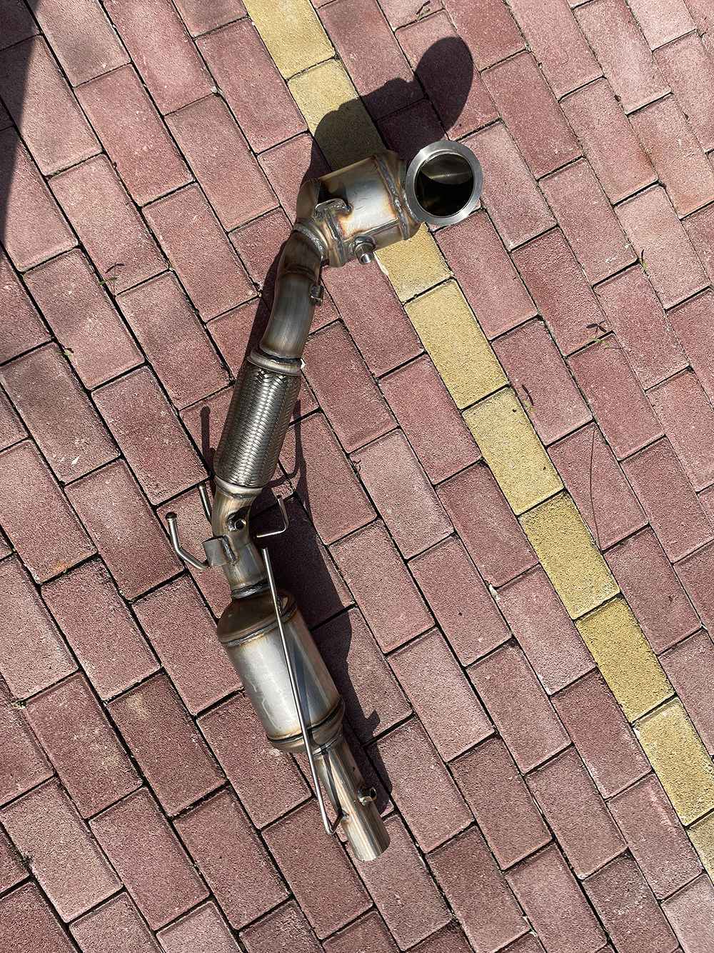 适用于大众tavendor国六直通颗粒捕捉三元催化器头段三元催化