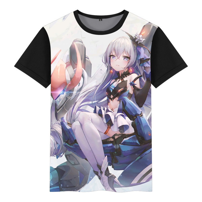 t恤t恤崩坏3二次元游戏周边衣服希尔彼岸双生琪亚娜cos男女学生短袖