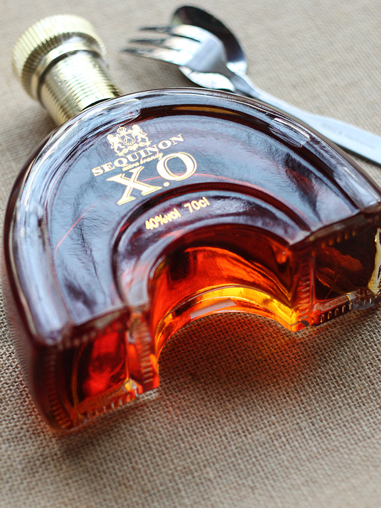 法国原装原瓶进口拱桥xo白兰地brandy700ml洋酒礼盒白兰地