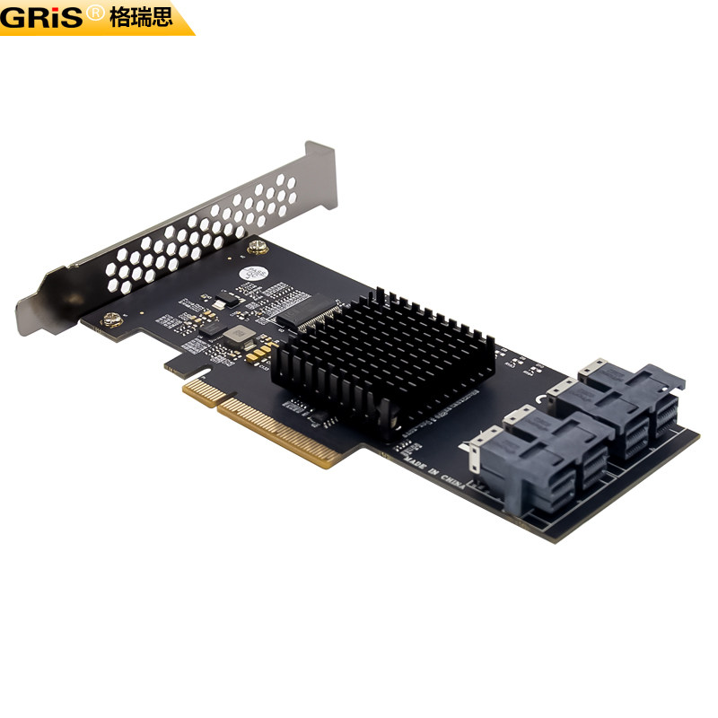 gris扩展转接hdd芯片plx8747服务器台式机u2sddraid卡