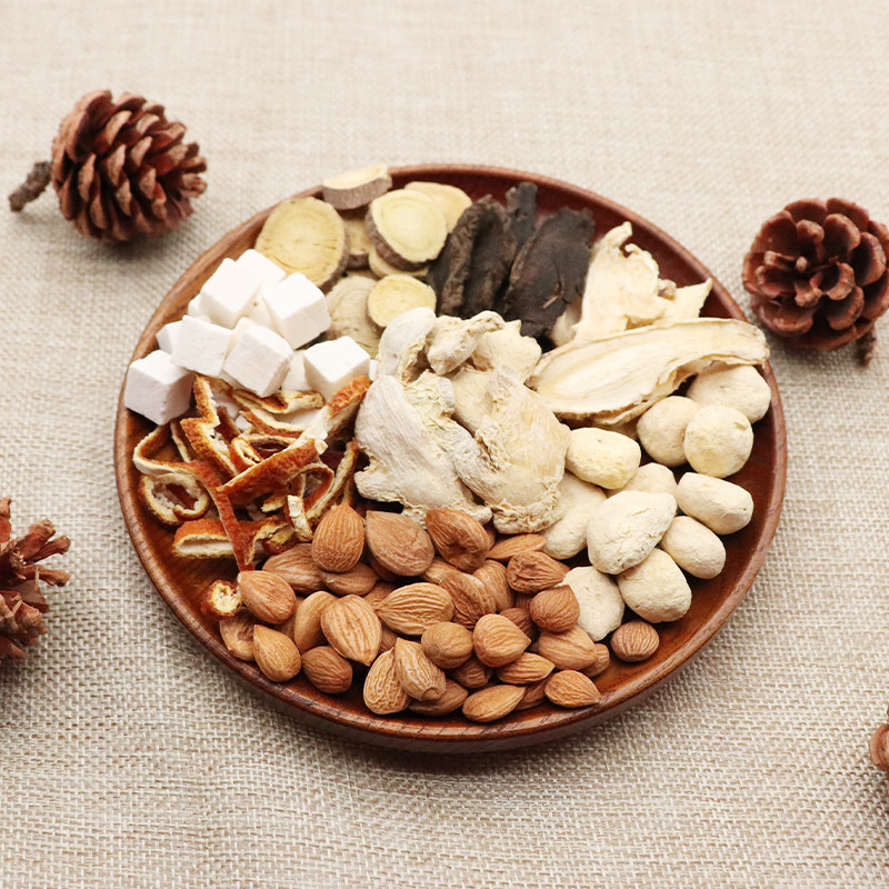 罗大伦推桔梗元参汤儿童桔梗玄参汤玄参杏仁陈皮正品正宗泡茶特级