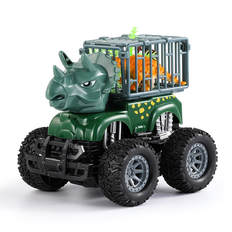儿童儿童玩具玩具车男孩惯性恐龙工程车套装益智霸王龙惯性