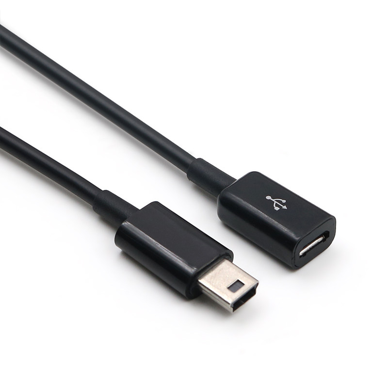 micro电源记录仪行车转换接口迷你老款转换器usb数据线