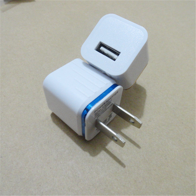 厂价批 发5v1a手机智能安卓充电器通用usb国产手机1000毫安充电头