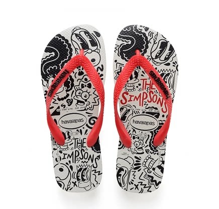 哈瓦那 2022款人字拖鞋 舒适防滑沙滩拖鞋 辛普森 - 三坑日记