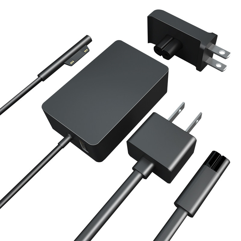 surface充电科乐多原装44w电线book2笔记本laptop3go1平板电脑平板