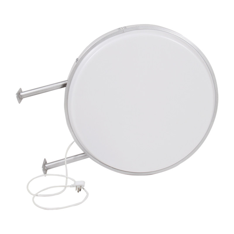 灯箱led圆形吸塑定做户外超市悬挂双面亚克力灯箱