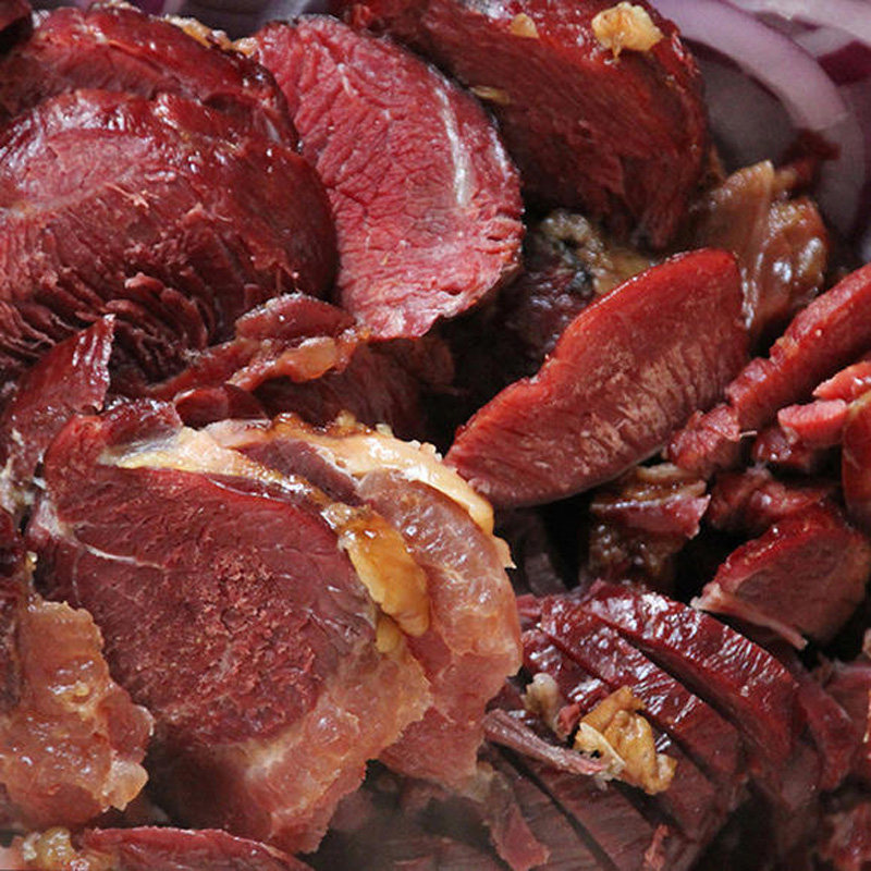 马肉马肠子肠子伊犁新疆马肠大块风干地方特色美食其它生肉制品