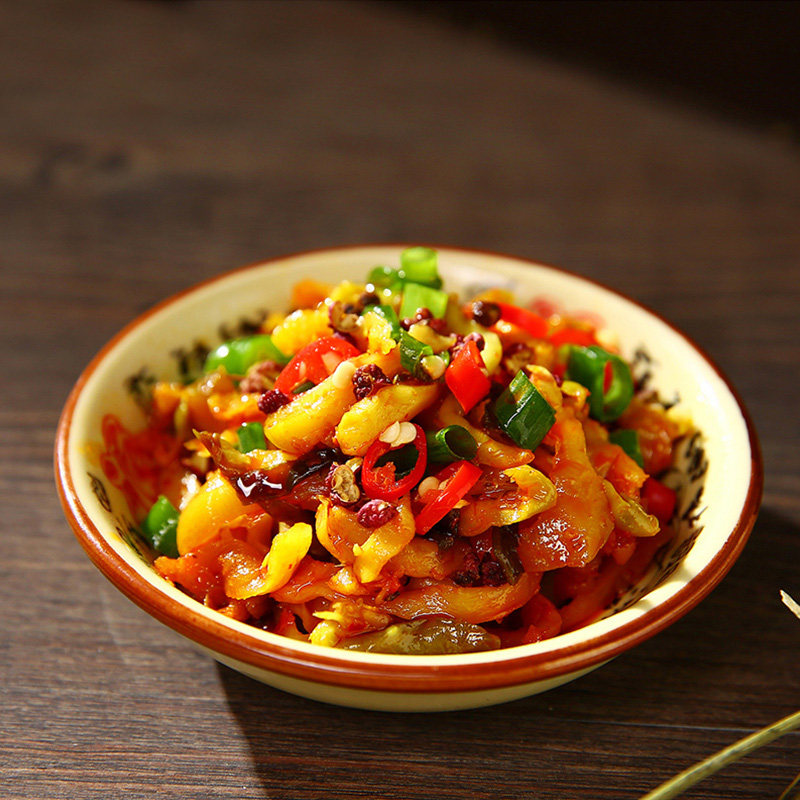 饭菜豆角豇豆特产眉山四川下饭香居开味3瓶辣椒酱