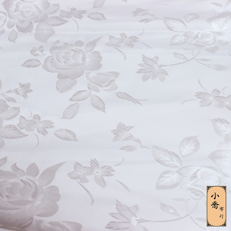 便宜汉服布料cosplay古装娃衣面料暗纹古风素雅提花