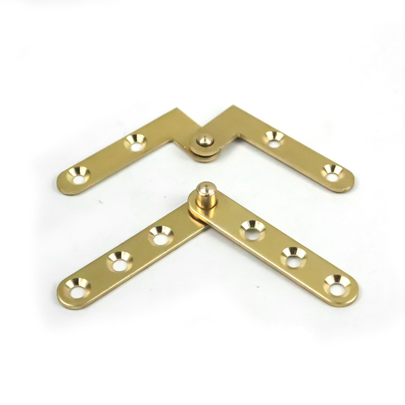 合页铰链转轴纯铜上下暗藏360度磨心鸡嘴一字铰链