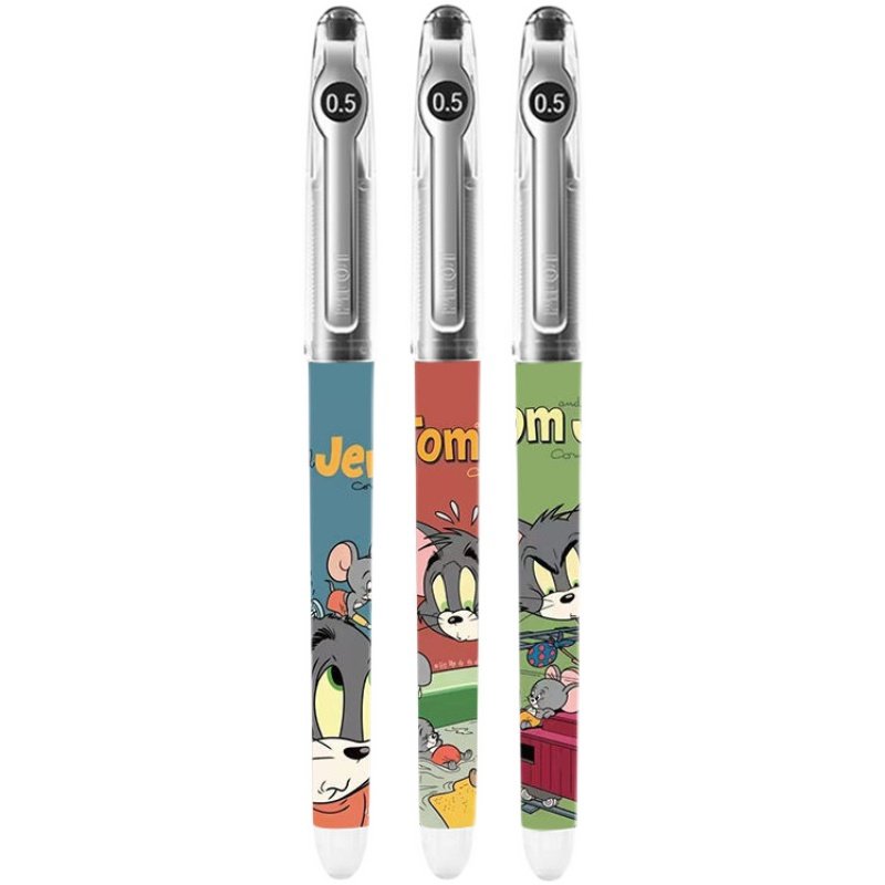 pilot日本限定百乐p500中性笔黑色bl-p50学生考试中性笔