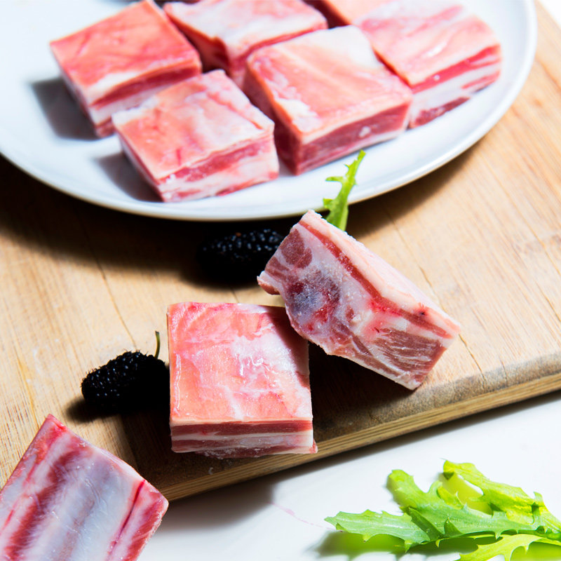 大庄园羔羊排块300gx2袋套餐羔羊寸排烧烤食材肋排