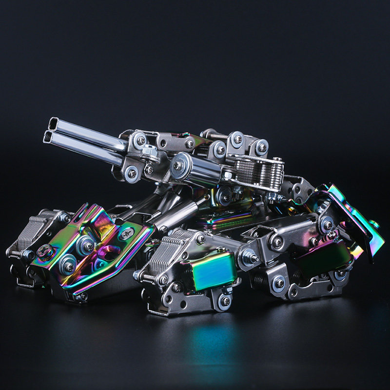机械党创意摆件金属机械拼装模型变异高难度手工创意