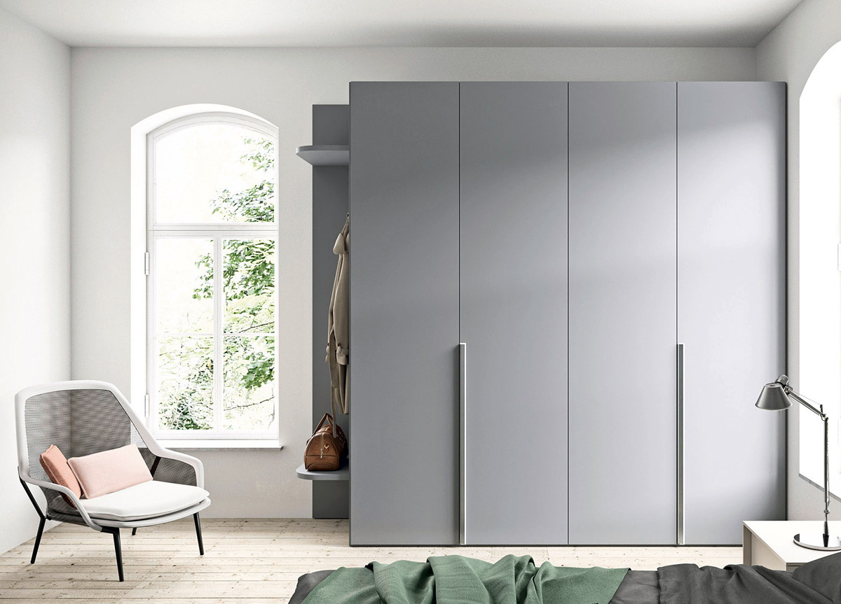 北欧新款四五门储物家家用整体卧室拉门抽屉衣柜