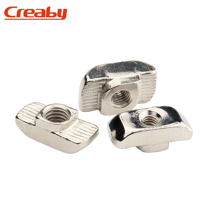 螺母专用欧标铝型材螺帽船型锤头国标m3m4m5m6m8螺母