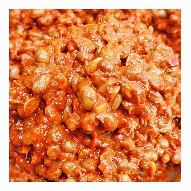 农家草捂鲜盐豆徐州邳州新沂特色产品鲜香辣湿食用萝卜豆子臭酱豆