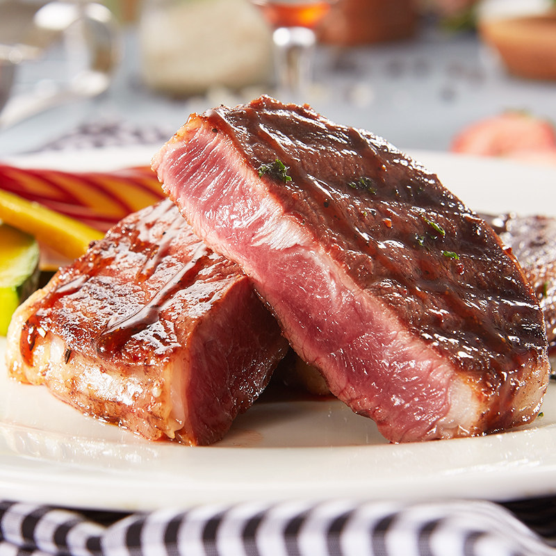 豪鲜惠新西兰s级原肉整切家庭菲力牛排套餐团购10单片装 儿童牛排