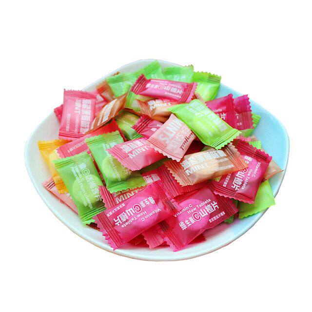 热卖酸酸糖果话梅4s酒店前台招待客户女生糖果